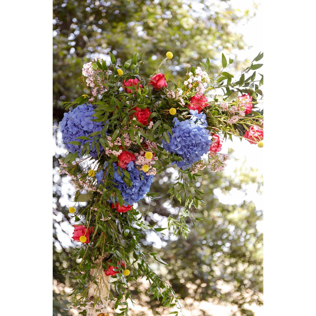 Kit Arche Florale - fleurs multicolores
