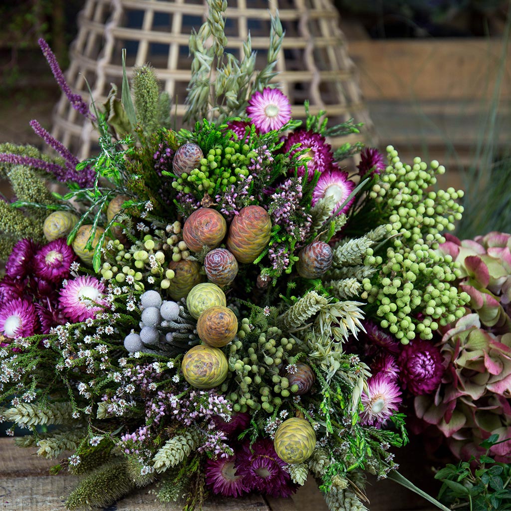 Bouquet séché Albertine