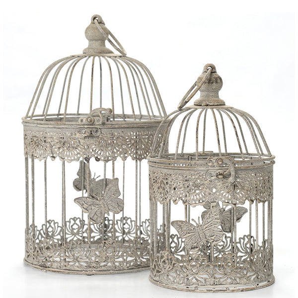 Cage à Oiseaux Rouille - La Boutique de Juliette