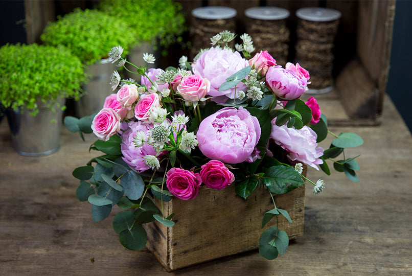 DIY : un centre de table champêtre - Atelier Rose Pivoine