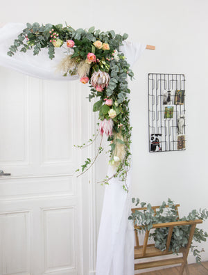 DIY : comment réaliser une arche fleurie pour mon mariage ?
