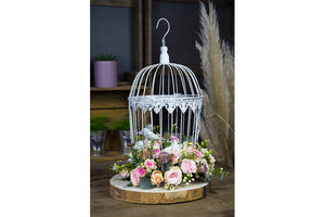 DIY : cage à oiseaux et lanterne, un centre de table chic et romantique pour votre mariage