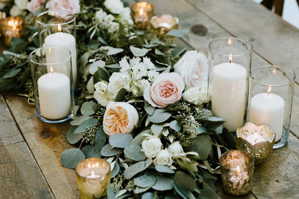 Déco de mariage : réaliser une guirlande de fleurs - Marie Claire